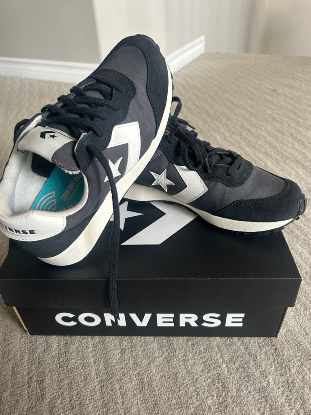 Converse Women’s Black and White Omega Trainer